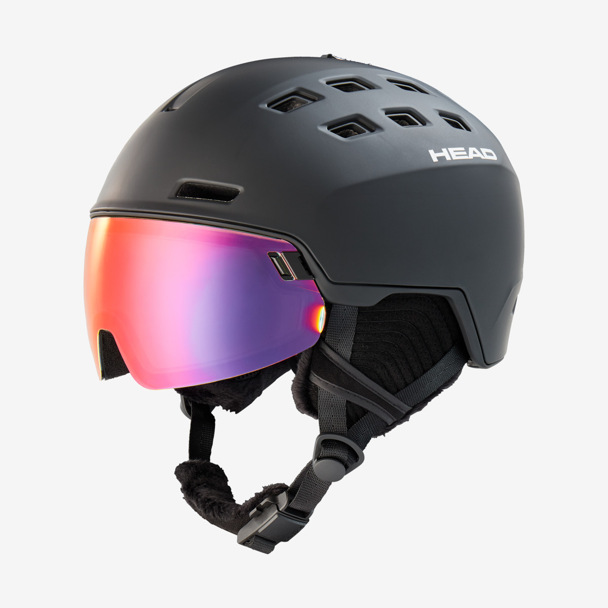 Ski Visor Helmet -  head RADAR 5K POLA VISOR SKI HELMET